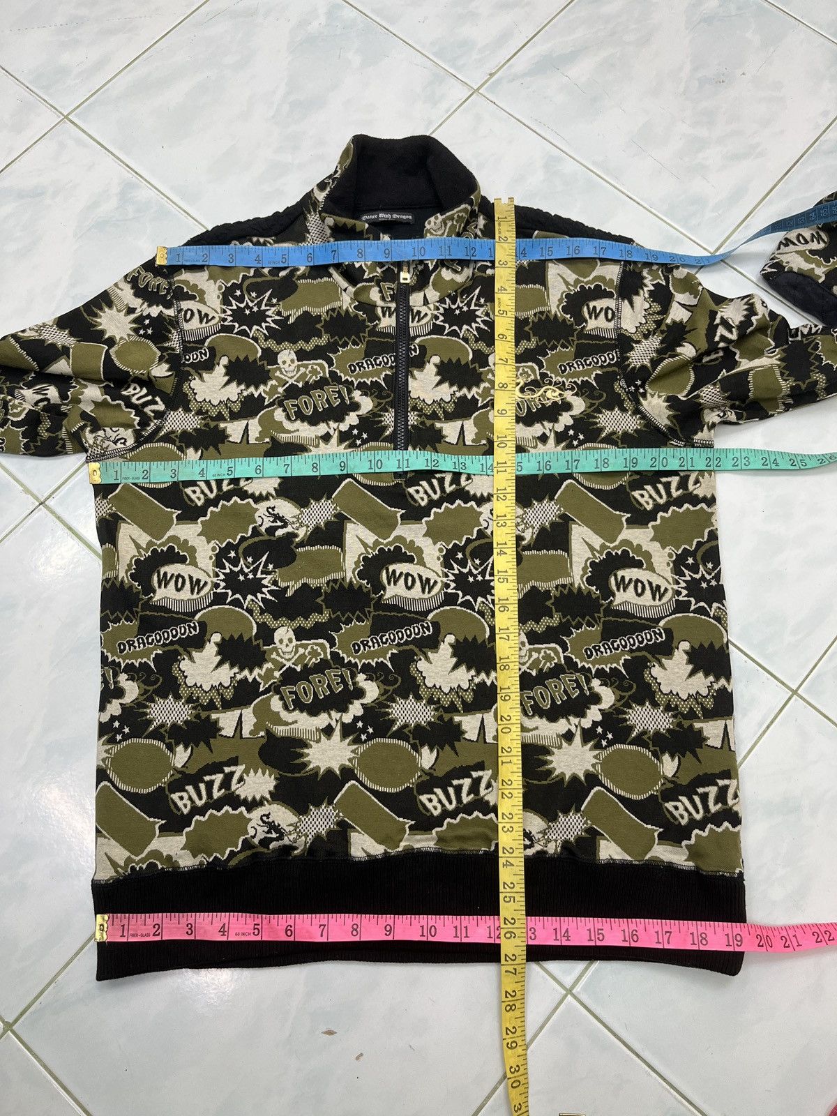 Japanese Brand 🔥🔥🔥ARCHICE DANCE WITH DRAGON KYOTO JAPAN PULLOVER Size US M / EU 48-50 / 2 - 14 Thumbnail