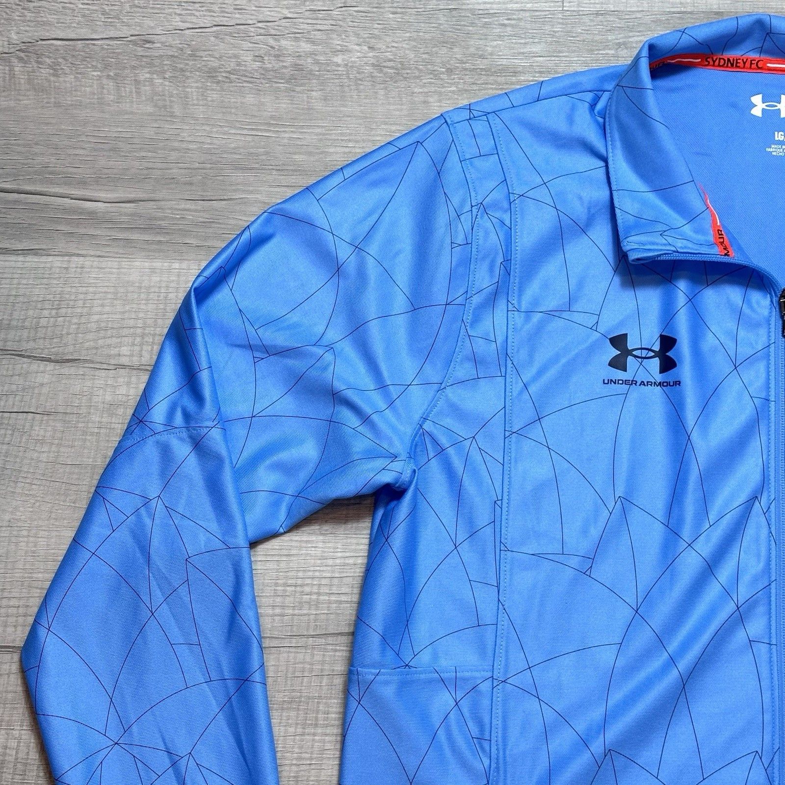 Under Armour Under Armour Sydney FC Challenger Full Zip Track Jacket Larg Size US L / EU 52-54 / 3 - 7 Thumbnail
