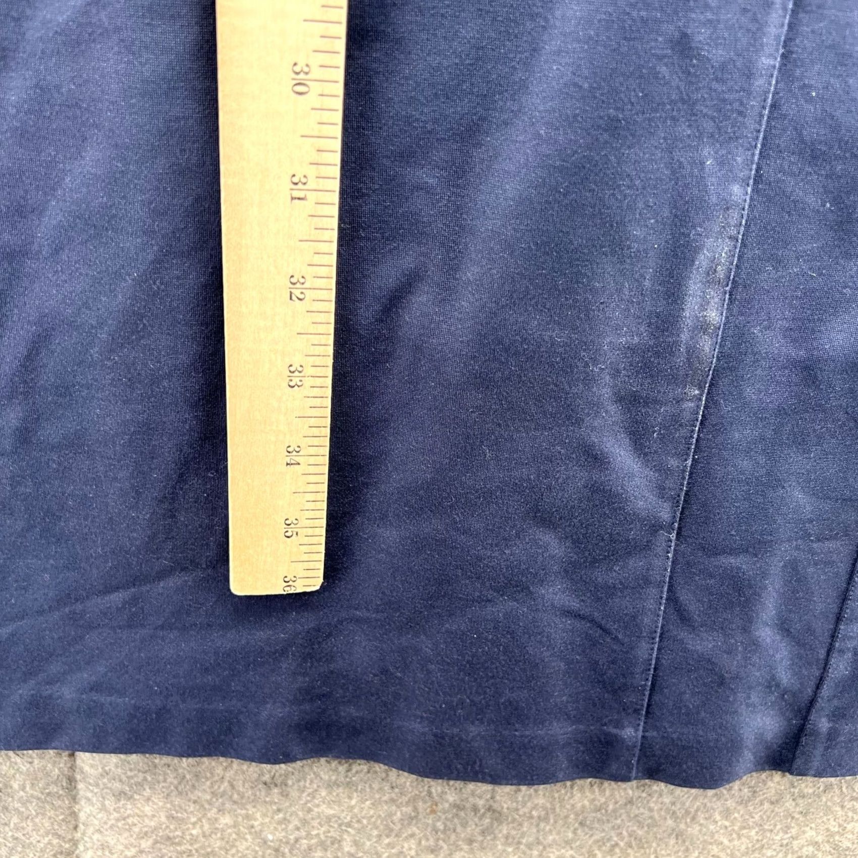 Brooks Brothers Brooks Brothers Dress Women 14 Navy Blue Pencil Sheath Short Sleeve Contrast Dress Length Knee Length Casual Party/Cocktail Travel Vintage No Size 36" / US 14 / IT 50 - 4 Thumbnail