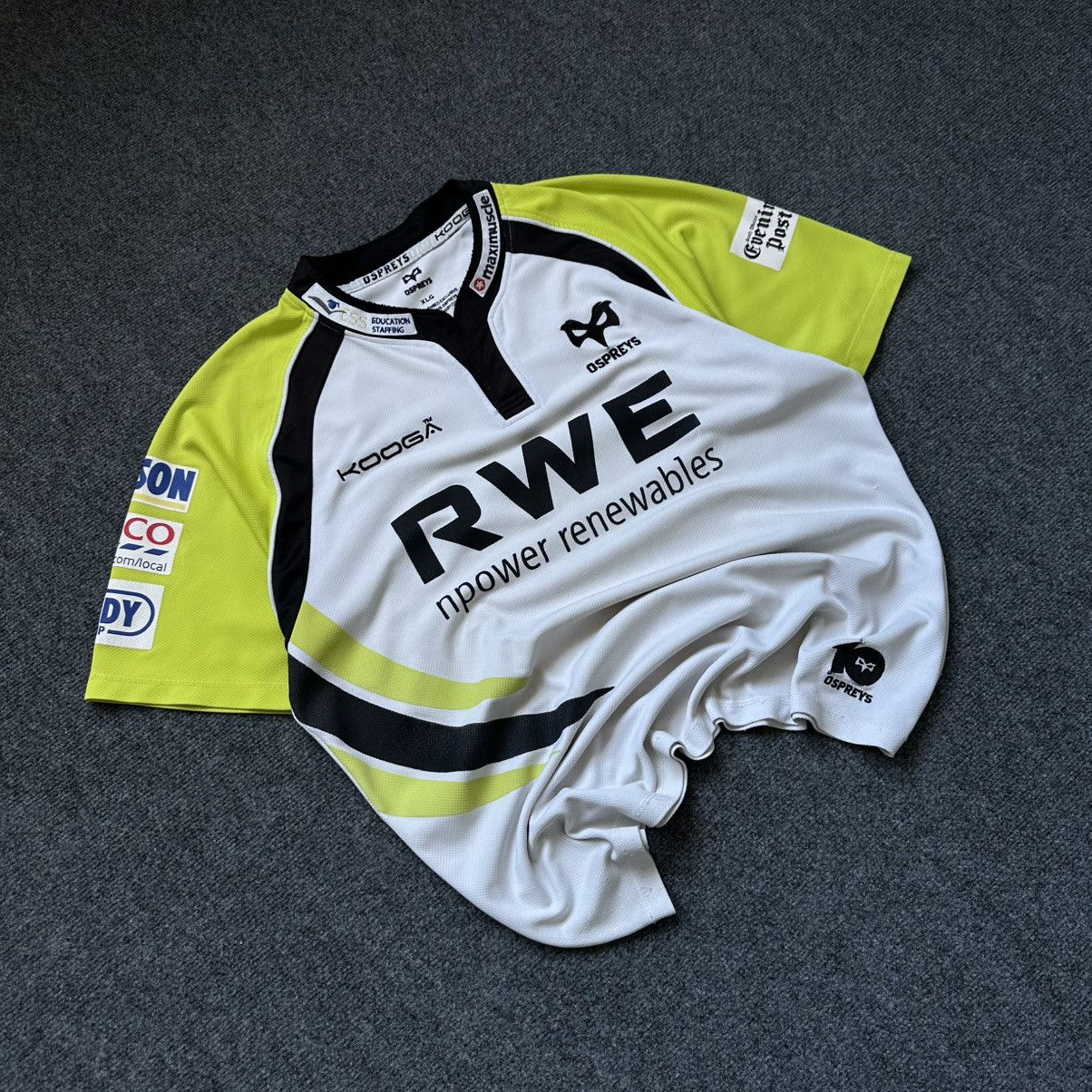Osprey VTG Ospreys Polo Rugby 2007-08 KooGa Mans Size XL USA Size US XL / EU 56 / 4 - 3 Thumbnail