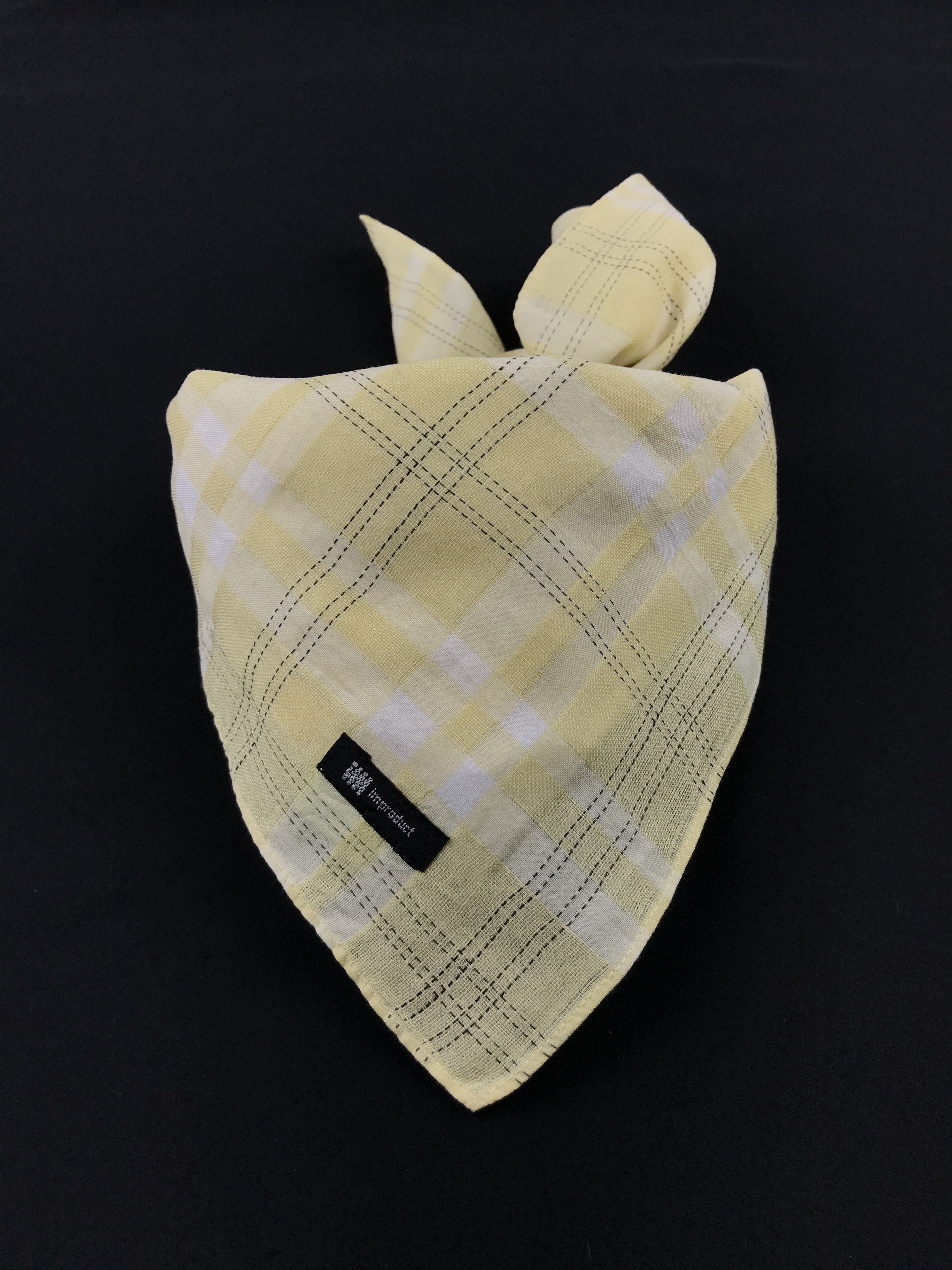 Issey Miyake × Japanese Brand × Vintage issey Miyaki Embroidery Bandana Neckerchief Handkerchief Size ONE SIZE - 3 Thumbnail