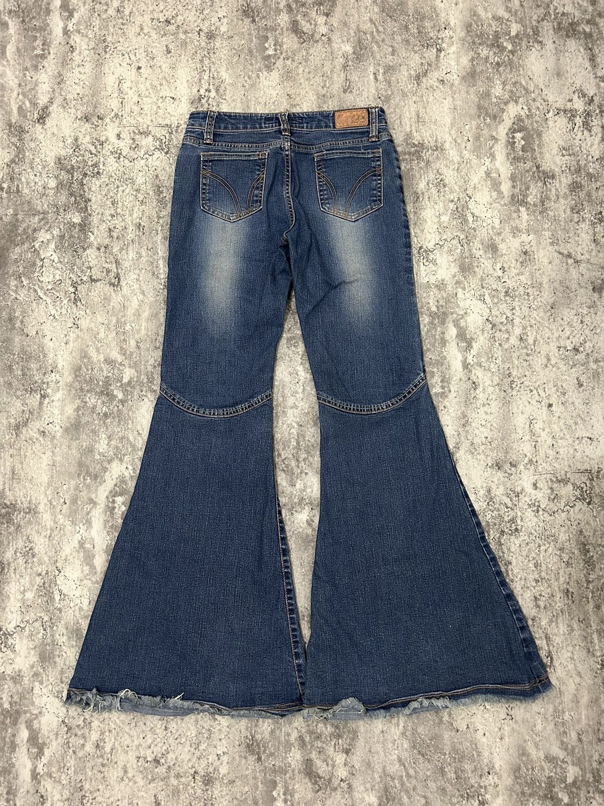 14th Addiction × If Six Was Nine × Le Grande Bleu (L.G.B.) Araora Jeans Bell Buttom Flare Pants Size US 27 - 3 Thumbnail
