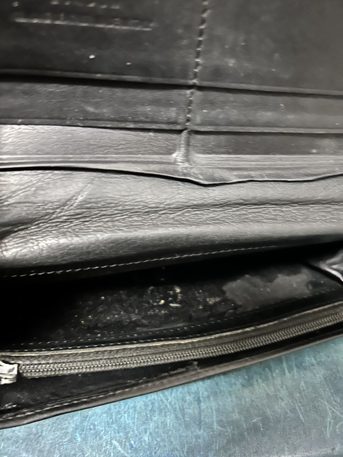 Vivienne Westwood London Orb Stamp Leather Black Long Wallet Size ONE SIZE - 9 Thumbnail