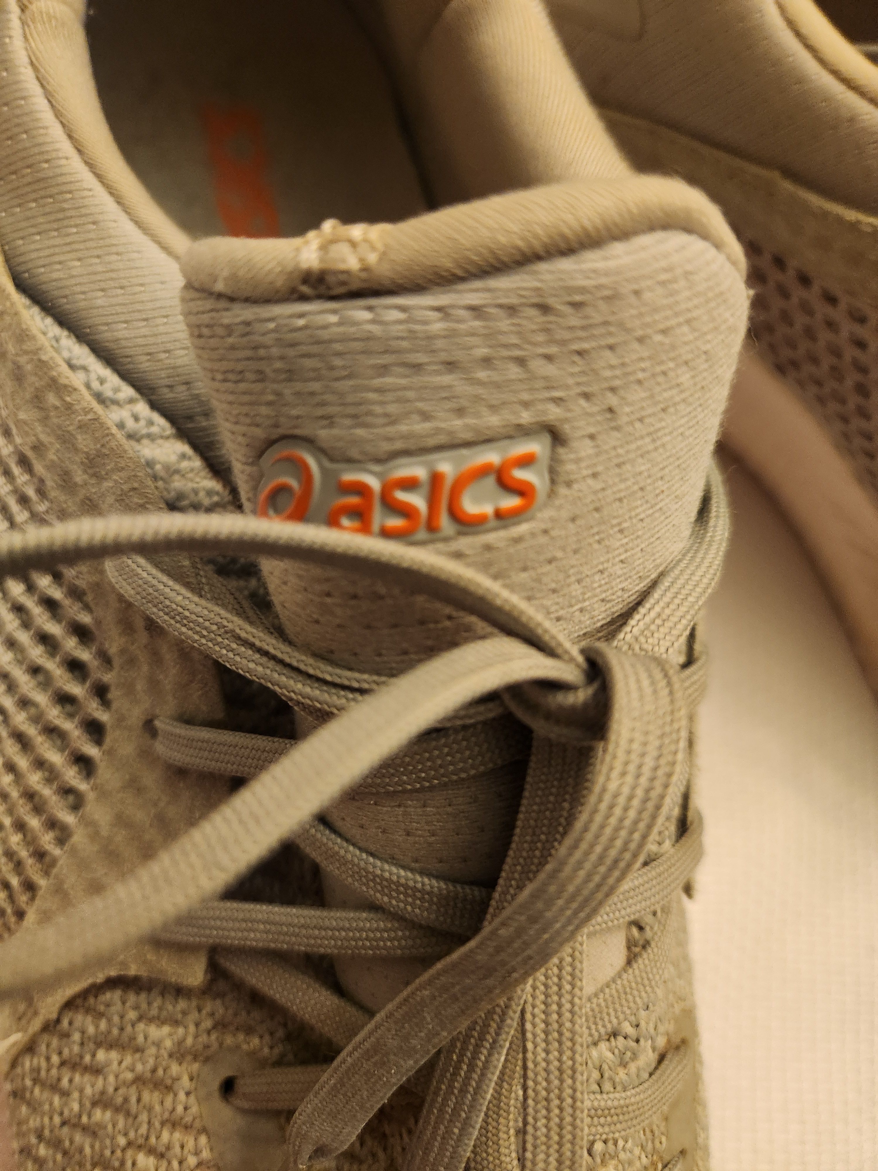 Asics Men's Gel-Kenun Gray Knit Running Shoes Size US 12.5 / EU 45-46 - 5 Thumbnail