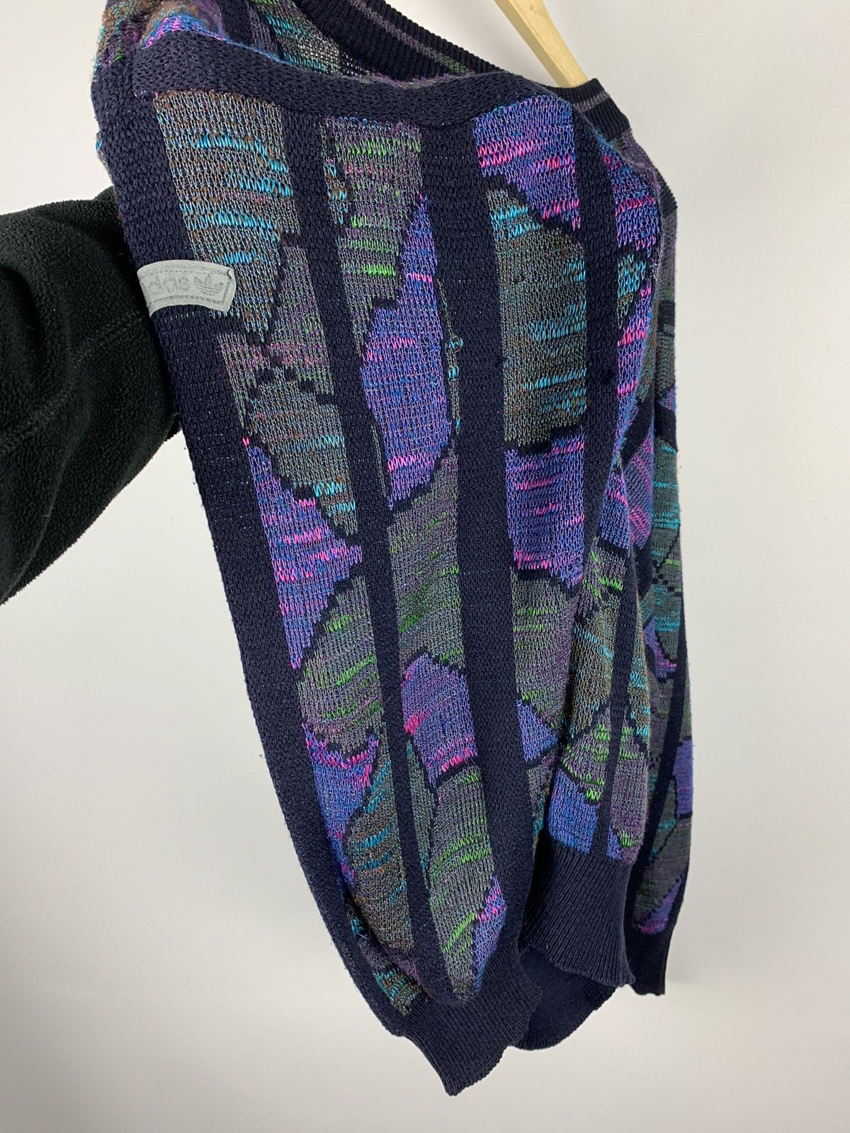 Adidas Adidas Vintage Knitted Sweater V-Neck 90’s Coogi Style Size US S / EU 44-46 / 1 - 20 Thumbnail