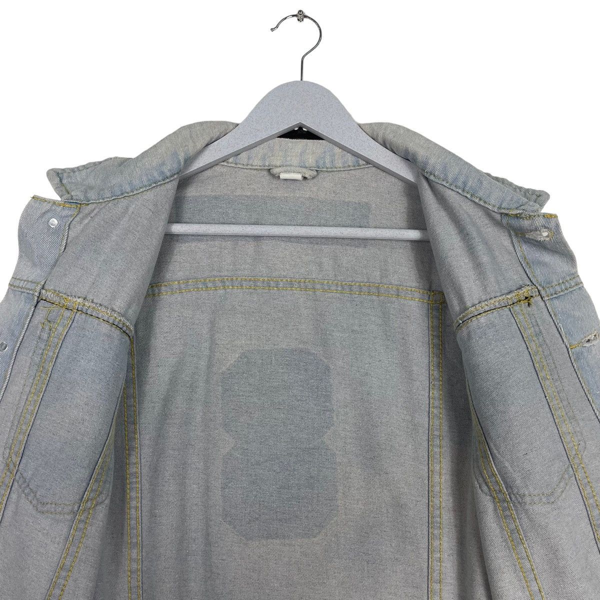 Band Tees × Japanese Brand 💥G DRAGON RIOT DENIM JEAN JACKET Size US S / EU 44-46 / 1 - 10 Thumbnail