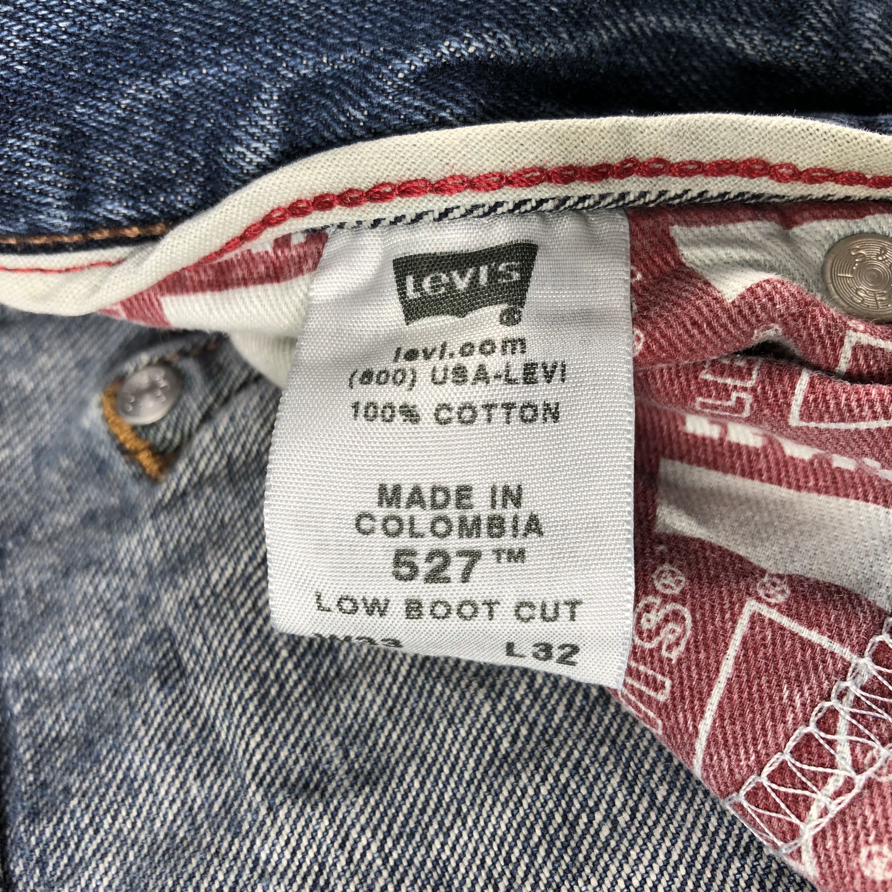 Levi's 90s Vintage Blue Wash Levis 527 Jeans-J2409 Size US 34 / EU 50 - 14 Thumbnail