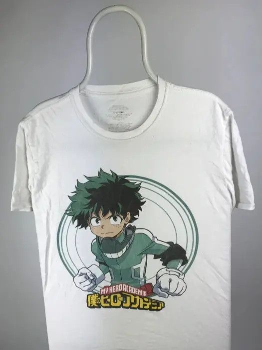 Anime Anima the hero academy T-shirt Deku hero band tee sizeLarge Size US L / EU 52-54 / 3 - 2 Thumbnail