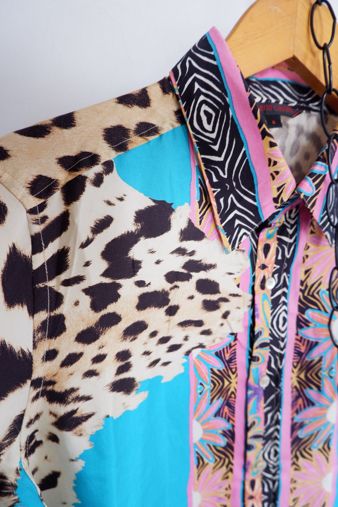 Roberto Cavalli 2003 Roberto Cavalli Animal Silk Printed Size US S / EU 44-46 / 1 - 5 Thumbnail
