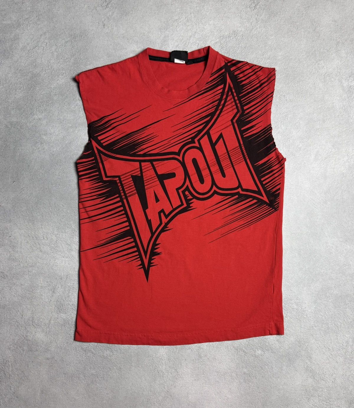 Tapout TAPUOT Cotton Crewneck Tank Top Big Logo Size US M / EU 48-50 / 2 - 1 Thumbnail