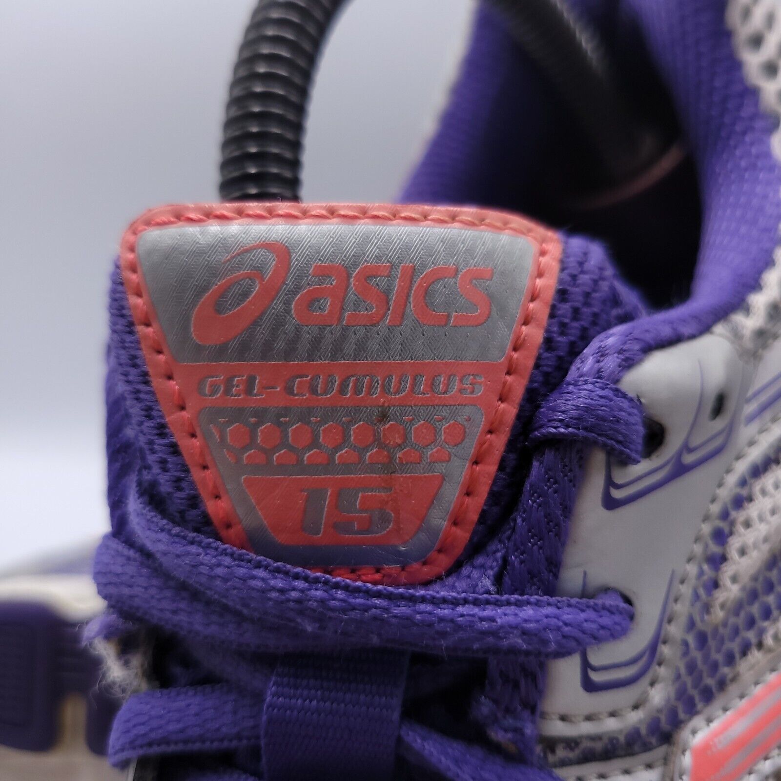 Asics Asics Gel-Cumulus 15 Shoe Womens Size 9 T3C5N Gray Purple Size US 9 / IT 39 - 9 Thumbnail