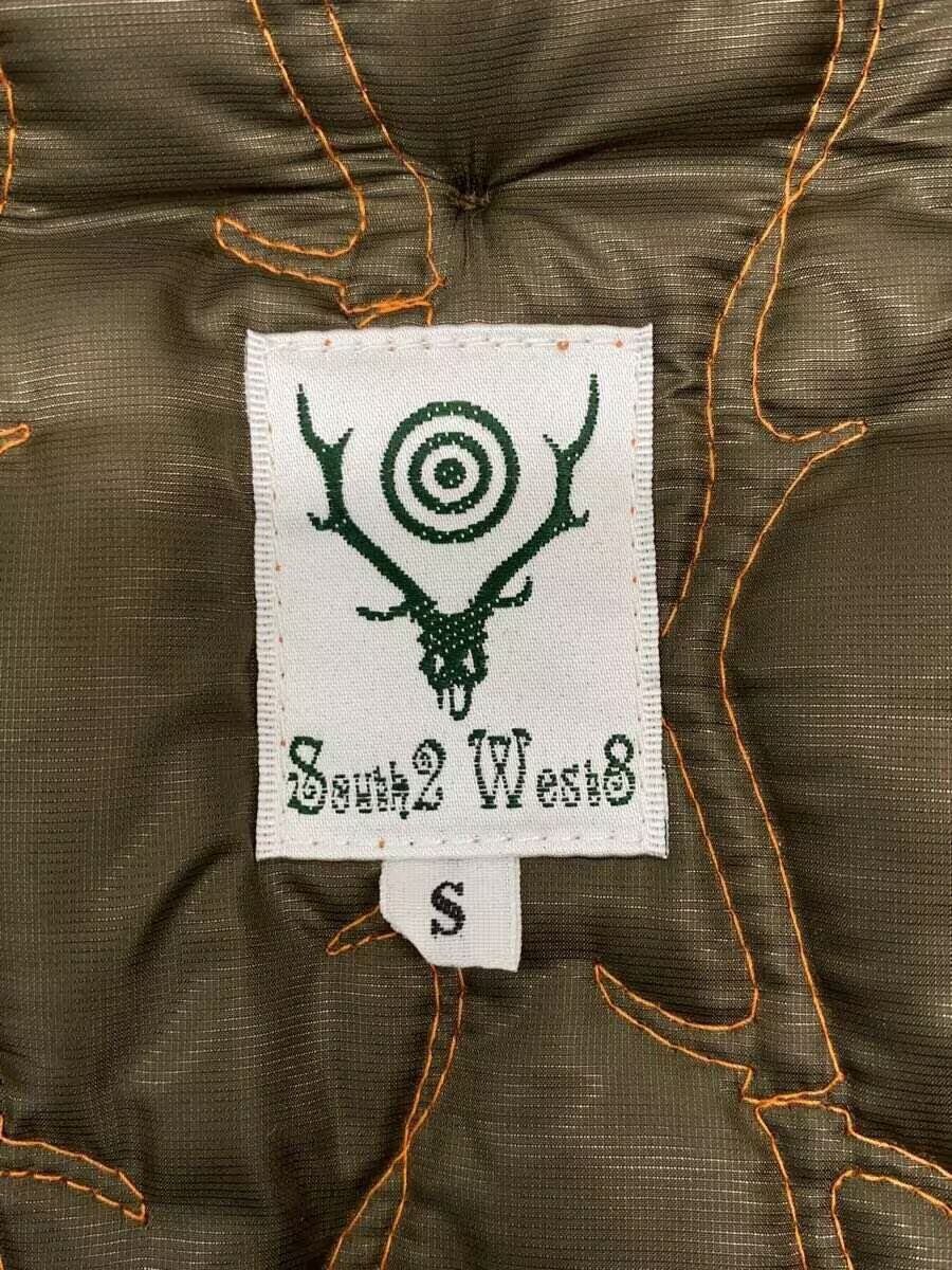 South2 West8 Quilted Stitch Nylon Jacket Size US S / EU 44-46 / 1 - 4 Thumbnail