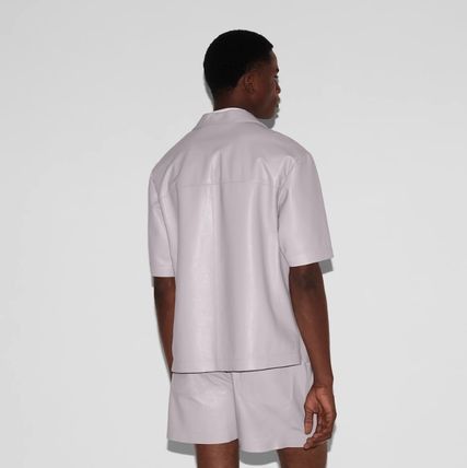 Gucci o1loc1c1125 814786 Embossed Soft Nappa Leather Shirt Size US S / EU 44-46 / 1 - 4 Thumbnail