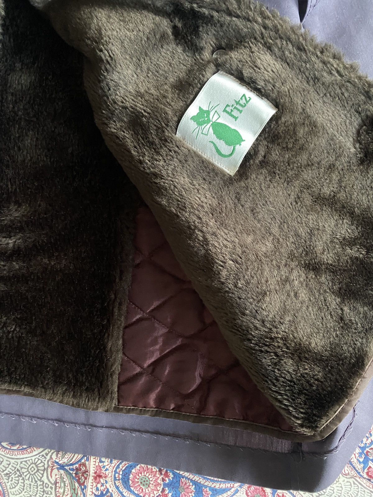 Vintage Fitz Fur Coat Size M / US 6-8 / IT 42-44 - 5 Thumbnail