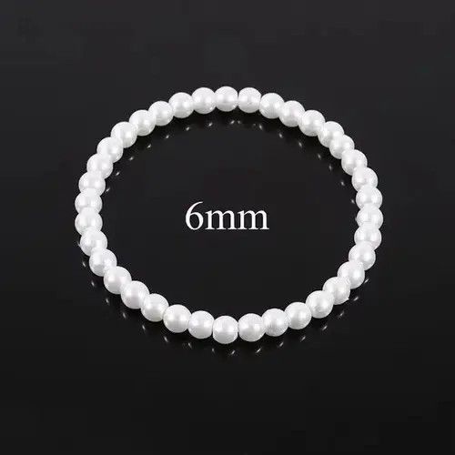 Other 6mm Elastic Pearls Bracelet Size ONE SIZE - 4 Thumbnail