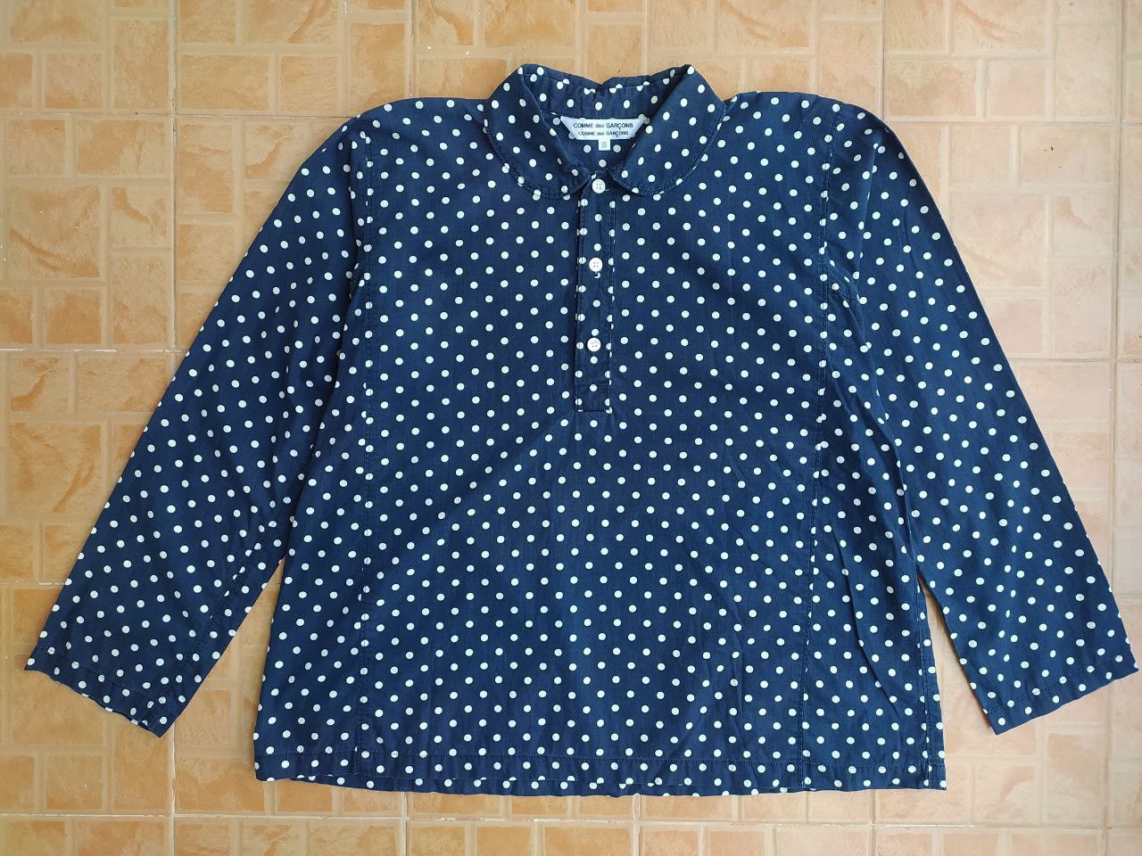 Comme des Garcons COMME DES GARCONS POLKA DOT SHIRT SIZE S Size S / US 4 / IT 40 - 1 Thumbnail