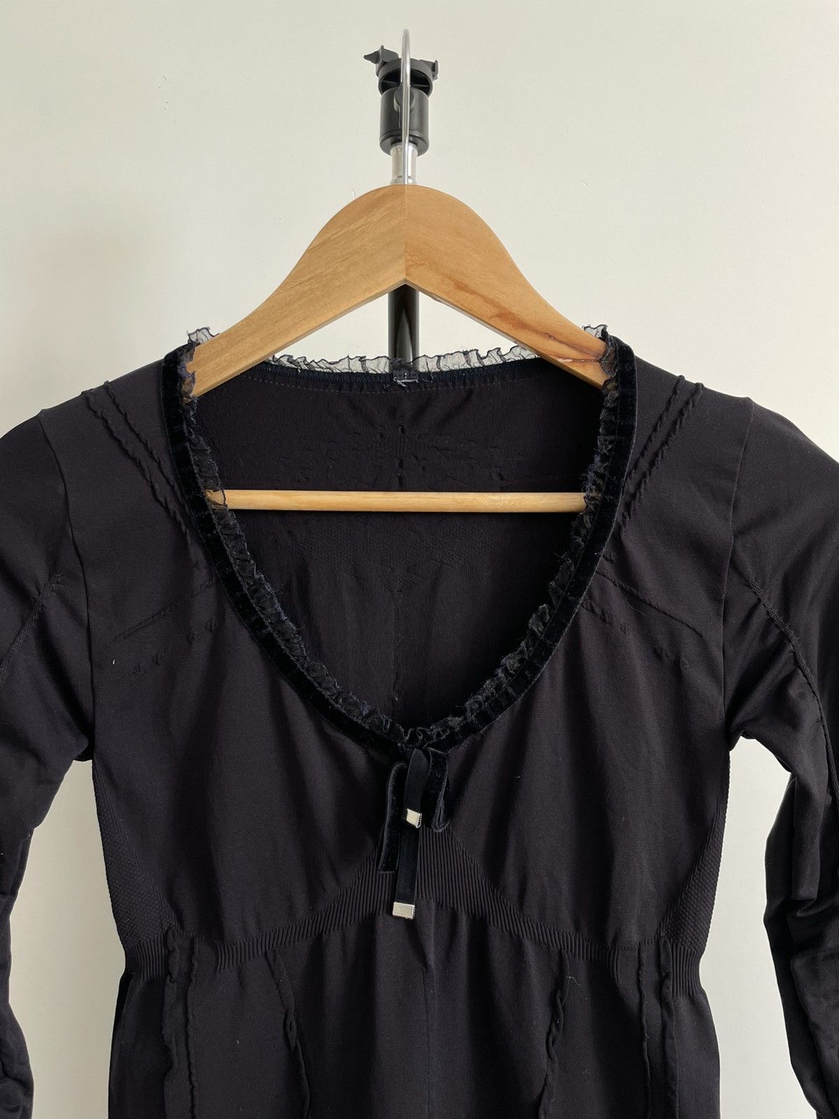 Japanese Brand Avant Garde HIGH EveryDay Couture Black Long Sleeve Size M / US 6-8 / IT 42-44 - 7 Thumbnail