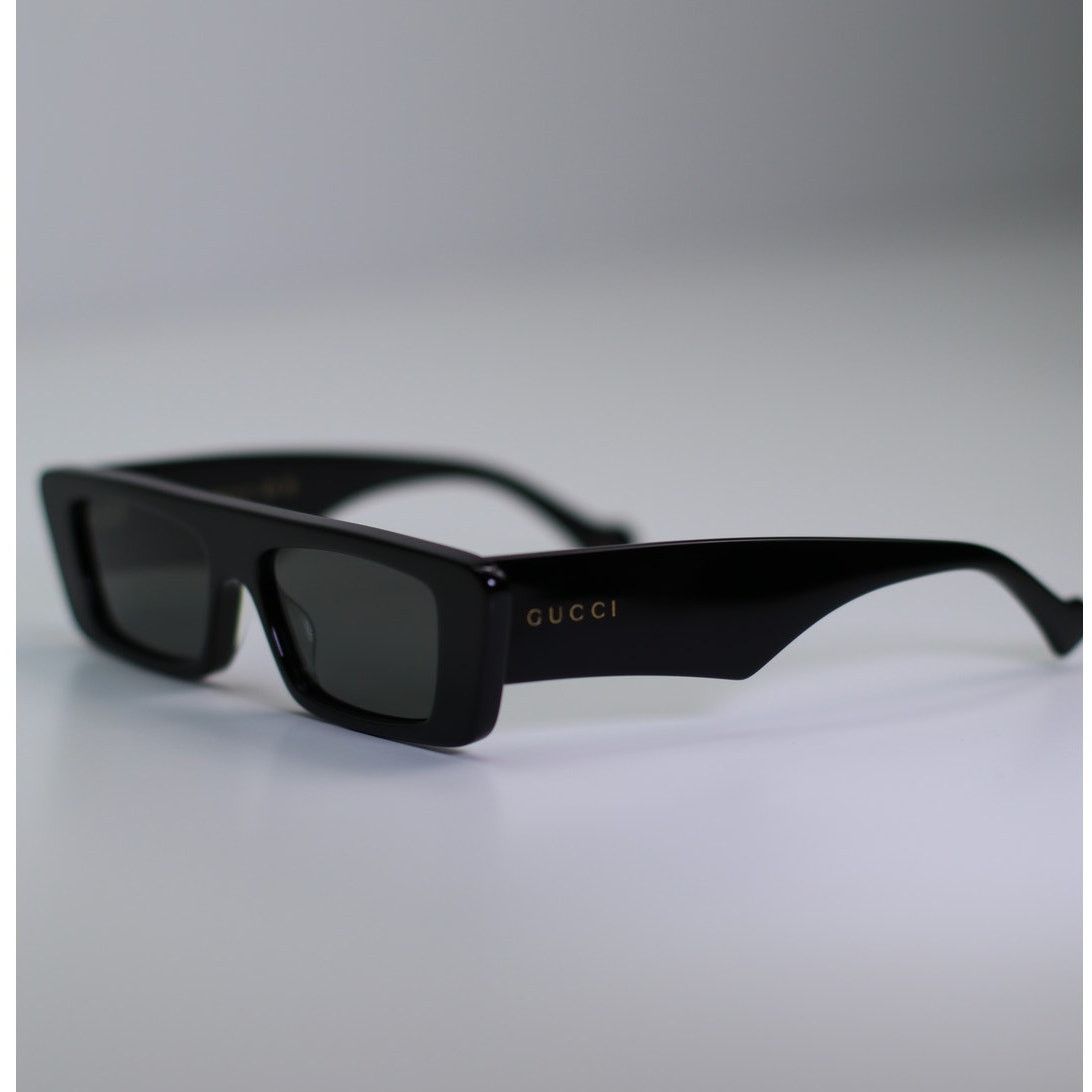 Gucci NEW Gucci Sunglasses GG1331S 001 Black Grey Unisex Authentic Size ONE SIZE - 3 Thumbnail