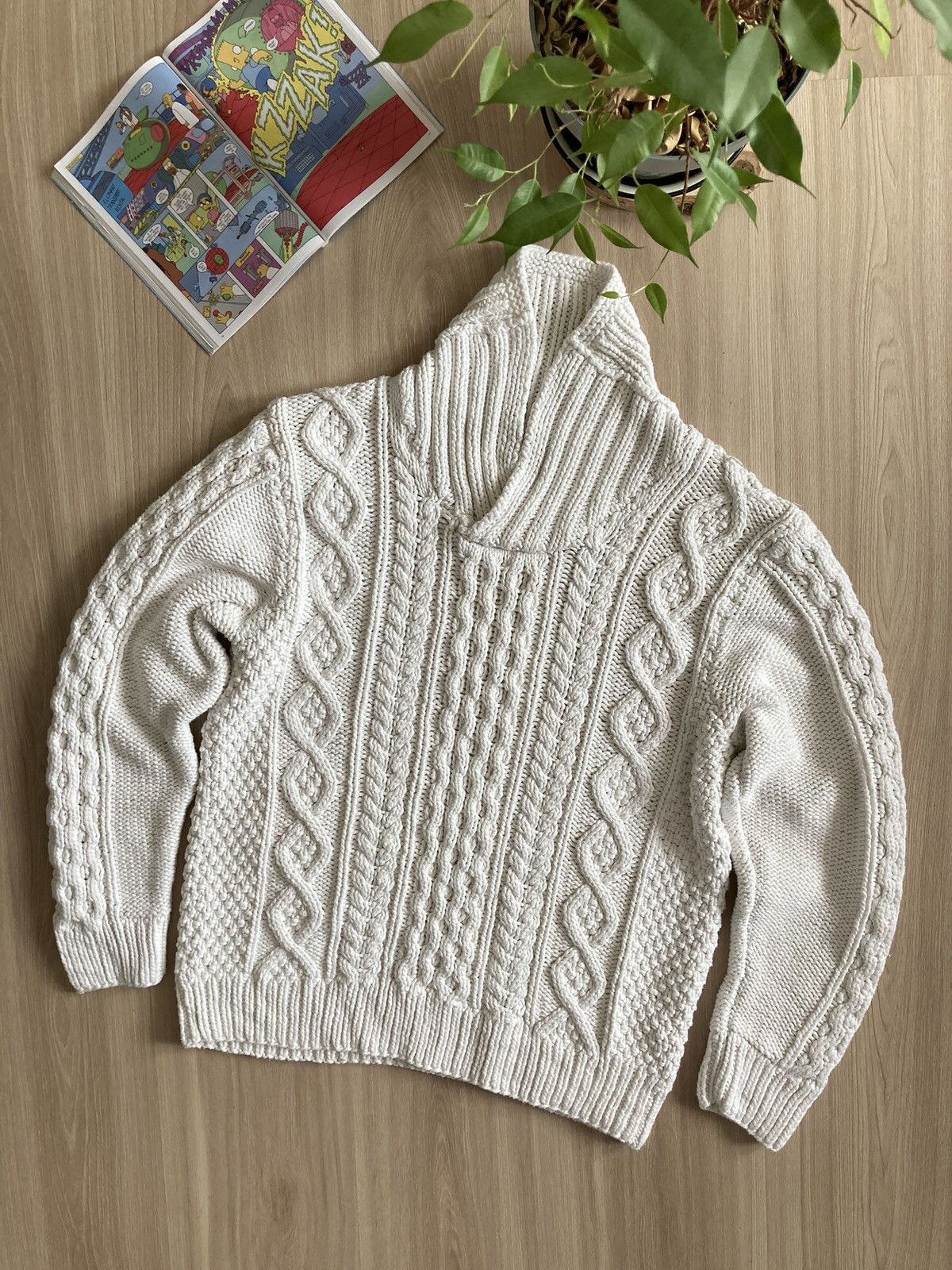 NN07 Vintage RARE NN07 no nationality Knit Sweater 90s Size US L / EU 52-54 / 3 - 2 Thumbnail