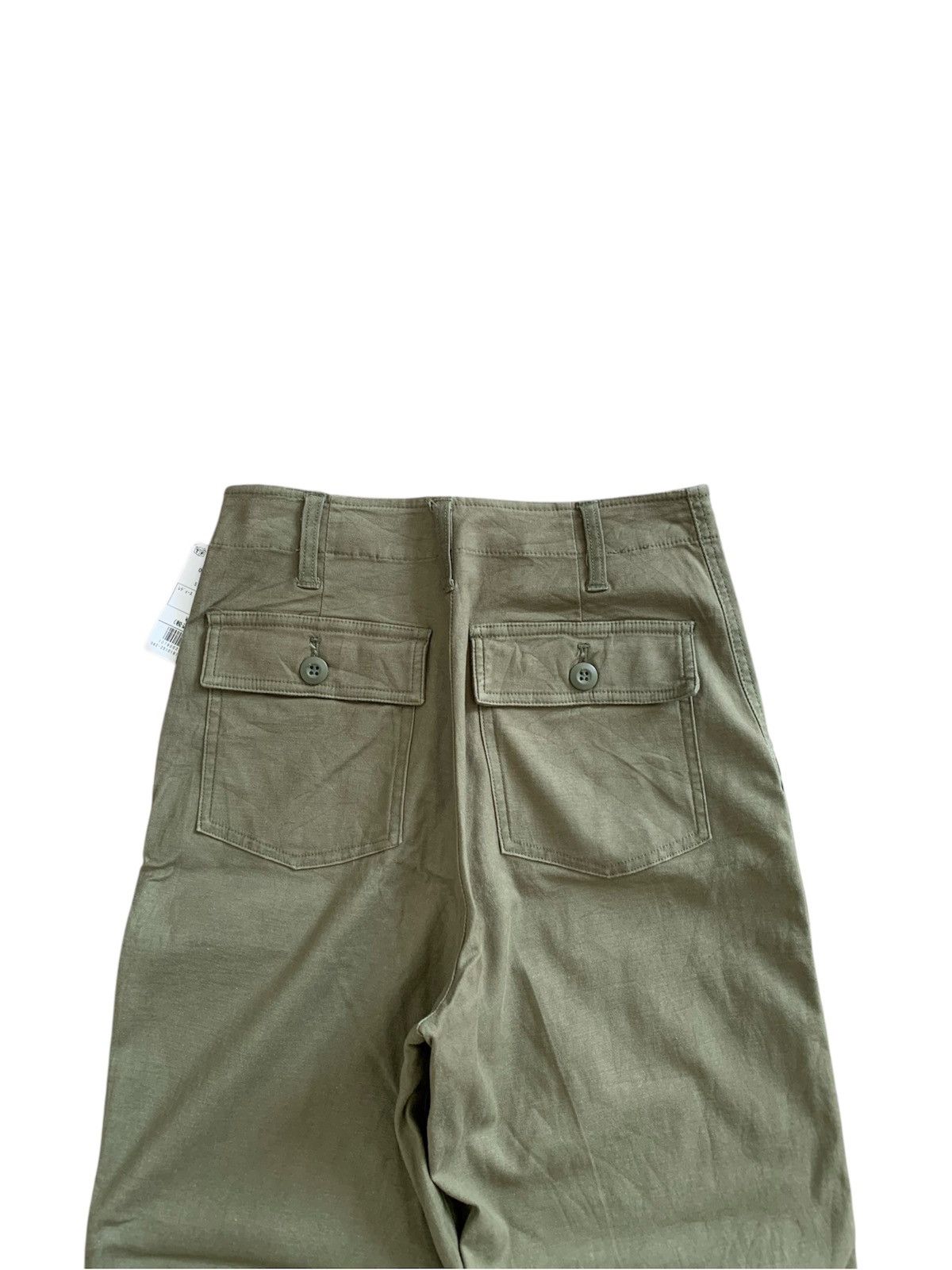 Japanese Brand Opaoeclip Military Fatigue Sateen OG Trousers Size US 26 / EU 42 - 6 Thumbnail