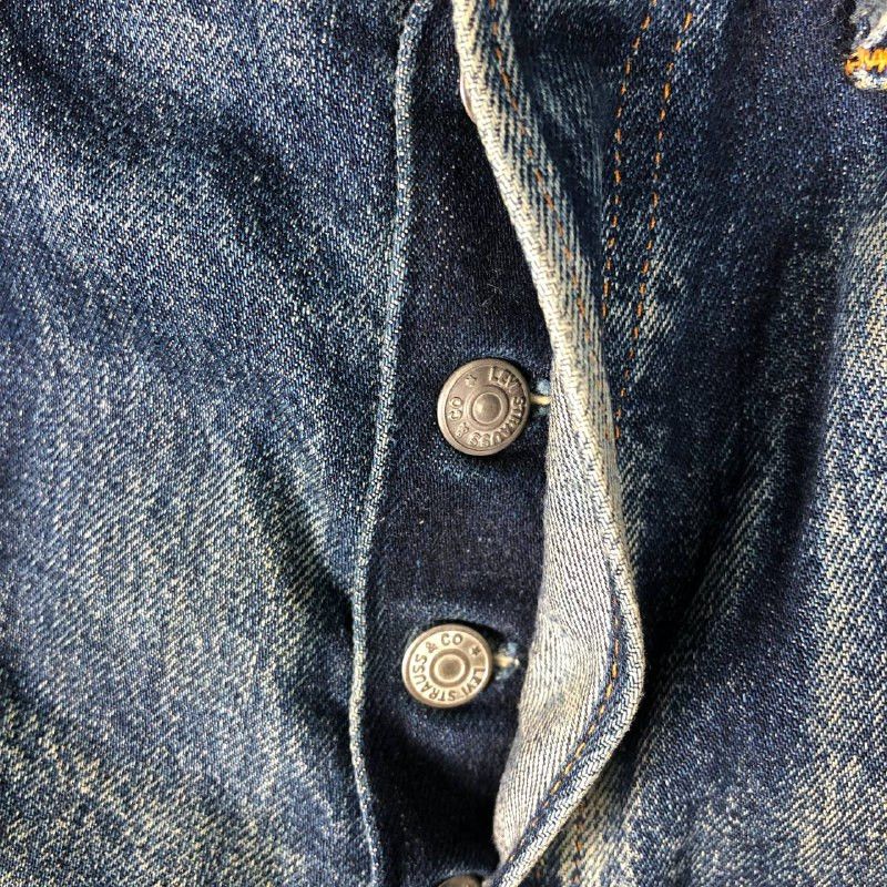 Levi's Vintage Levi's 501xx Distressed Denim Jeans Size US 30 / EU 46 - 11 Thumbnail