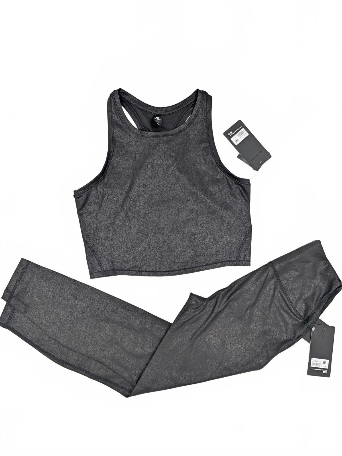 Other NWT 90 Degree by Reflex Metallic Reflective Yoga Set S Size ONE SIZE - 1 Thumbnail