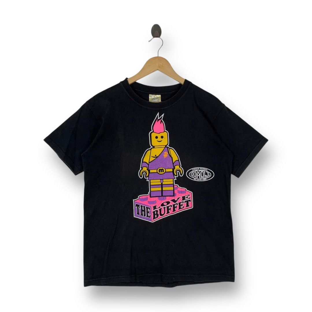 LEGO Vintage Máximo "En El Sexo Soy Lo Maximo" Lego Style Tee Size US M / EU 48-50 / 2 - 1 Thumbnail