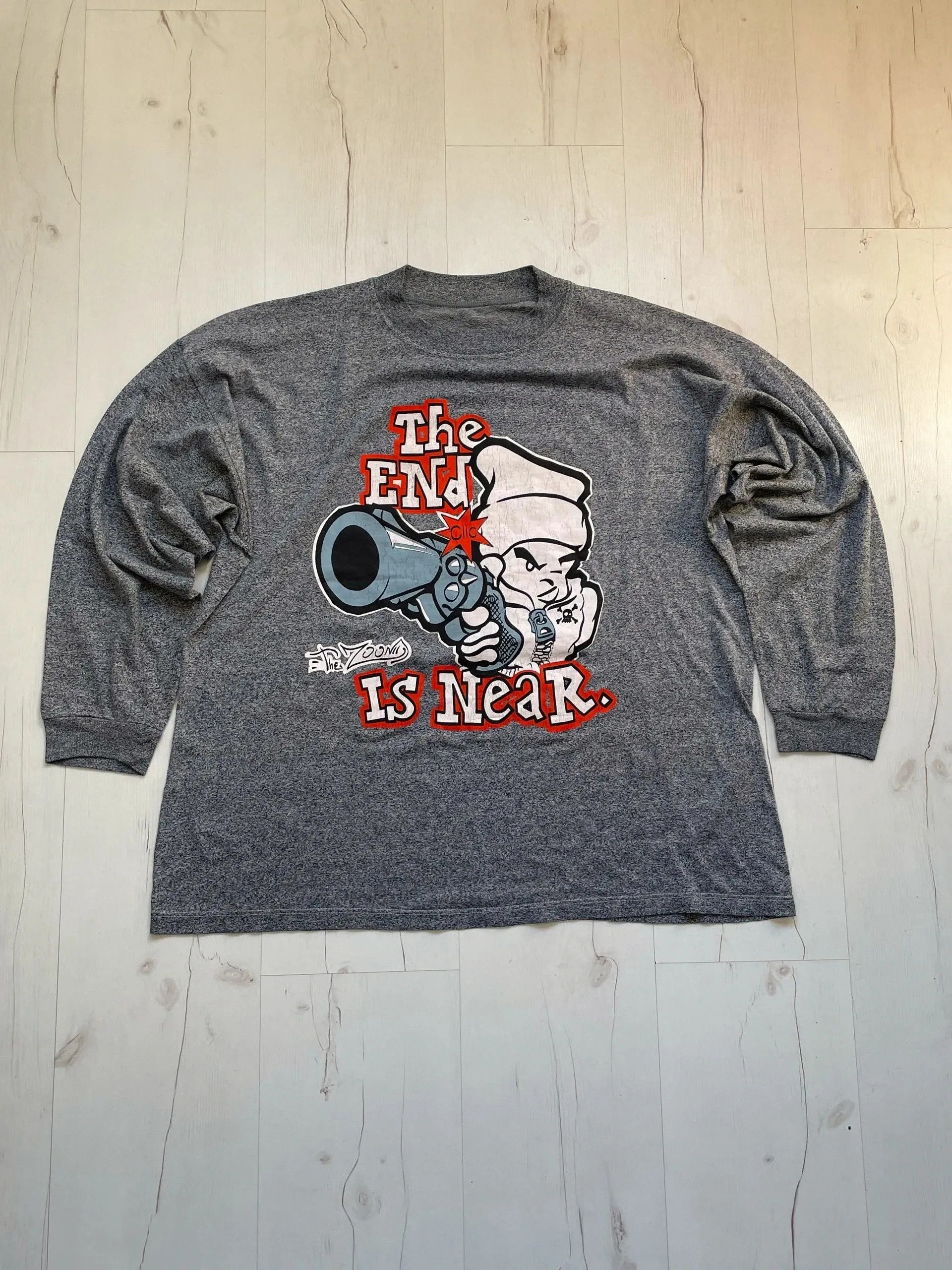 Other Vintage Pow Pow The End Is Near Vintage 90s Rap Hip Hop Size US M / EU 48-50 / 2 - 1 Thumbnail