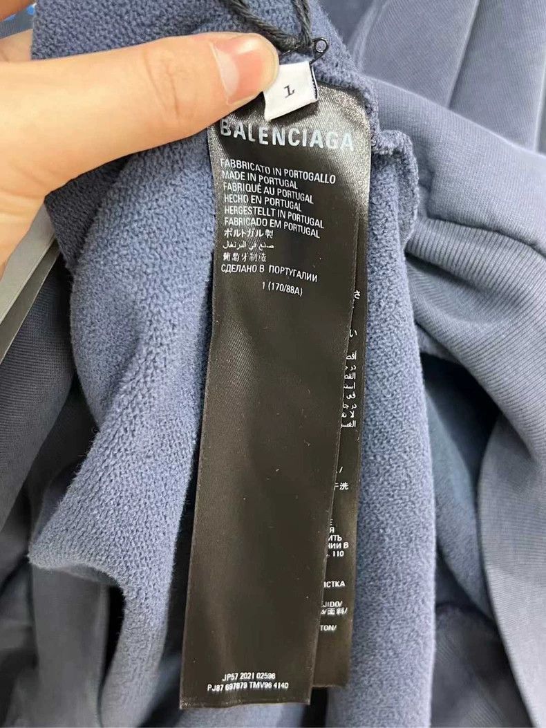 Balenciaga Balenciaga Balenciaga Hooded Sweatshirt with Logo -2507 Size US M / EU 48-50 / 2 - 4 Thumbnail
