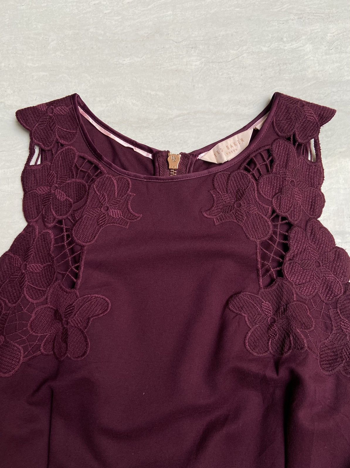 Ted Baker TED BAKER Midi Dress Size XXS / US 00 / IT 34 - 11 Thumbnail