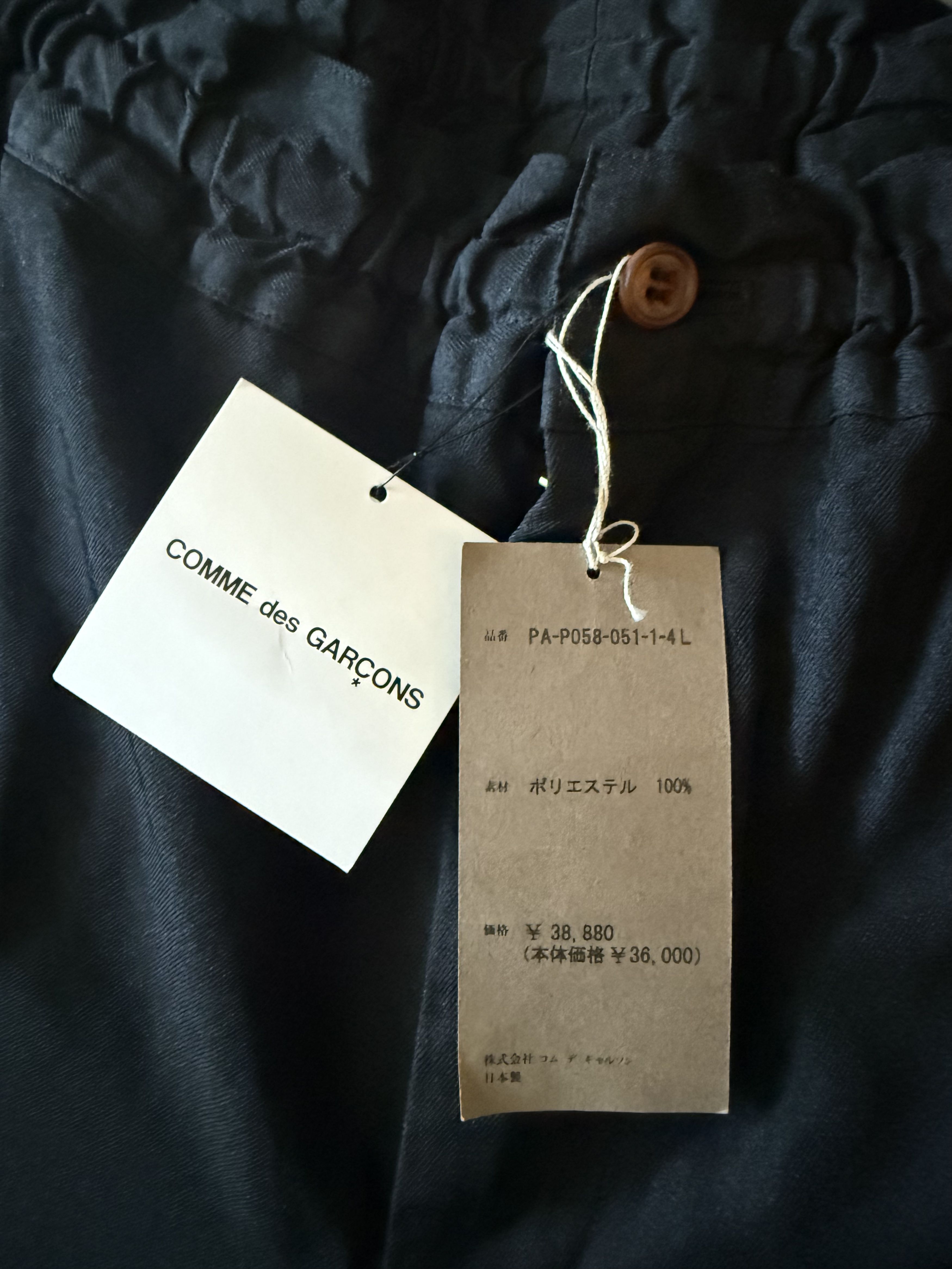 Comme des Garcons Homme Plus CdG Homme Plus Drawstring Dress Pants Size US 32 / EU 48 - 7 Thumbnail