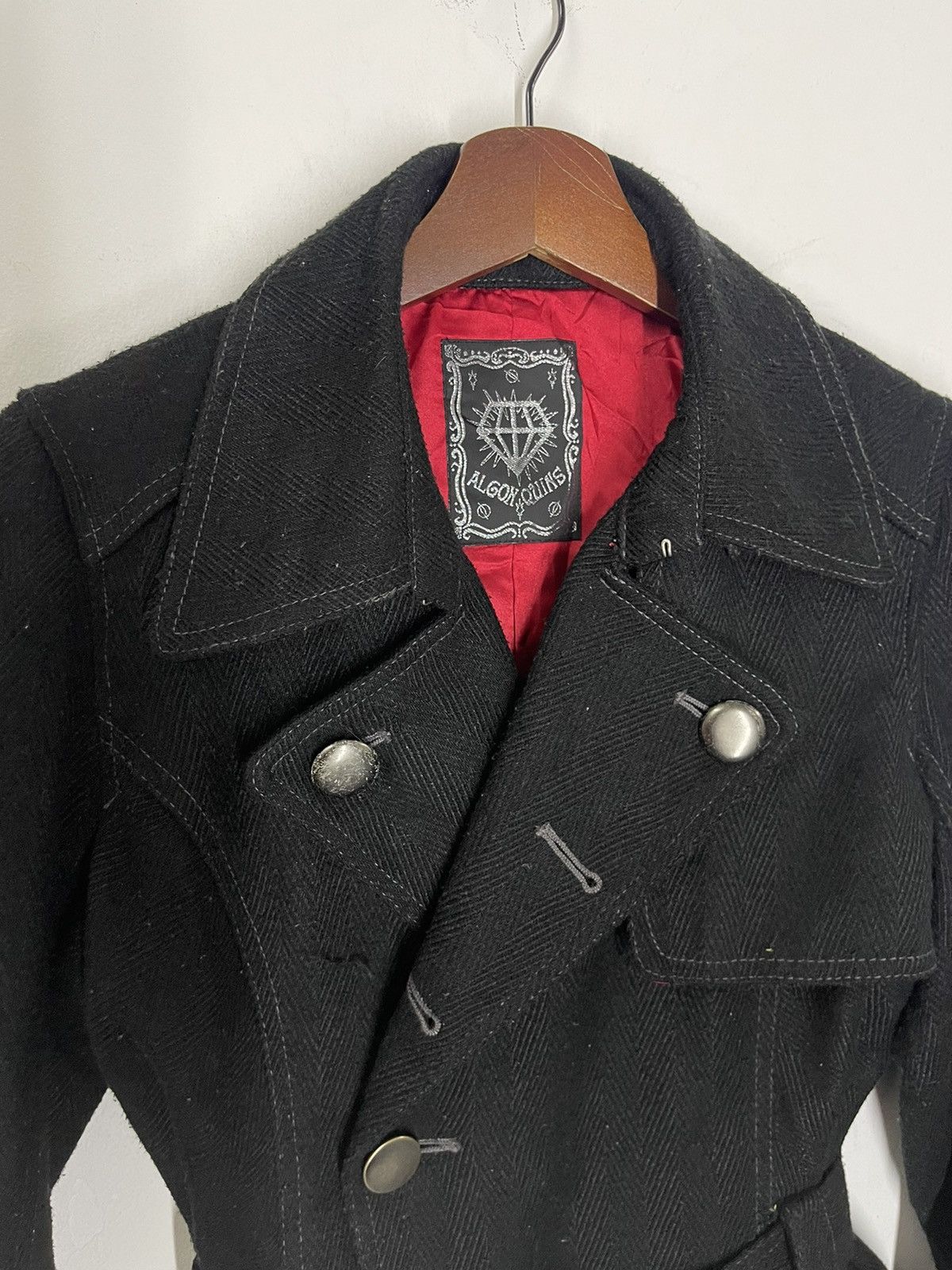 If Six Was Nine 🔥Anarchy Punk ALGONQUINS Street Fashion Punk 14th Addiction Size M / US 6-8 / IT 42-44 - 2 Thumbnail