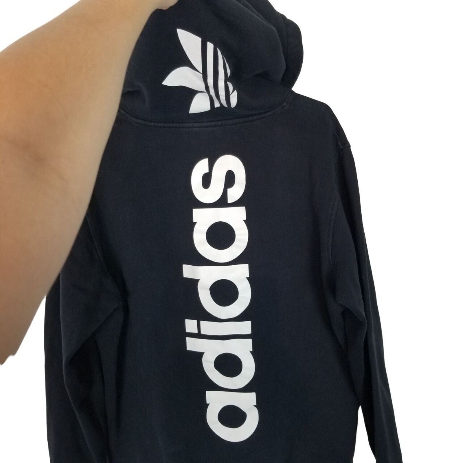 Adidas Adidas Originals Mens Hoodie Sweatshirt Size L Big Logo Size US L / EU 52-54 / 3 - 9 Thumbnail