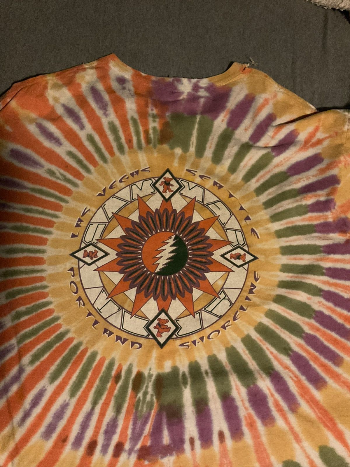 Grateful Dead Vintage Grateful Dead Size US XL / EU 56 / 4 - 2 Thumbnail