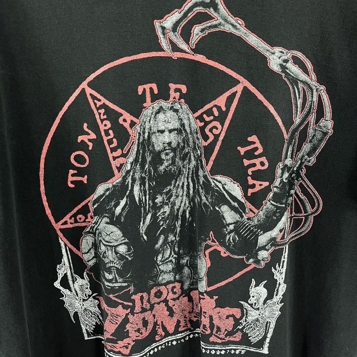 Band Tees Rob Zombie Metal Rock Vintage T-Shirt Double Big Logo Sz XL Size US XL / EU 56 / 4 - 5 Thumbnail