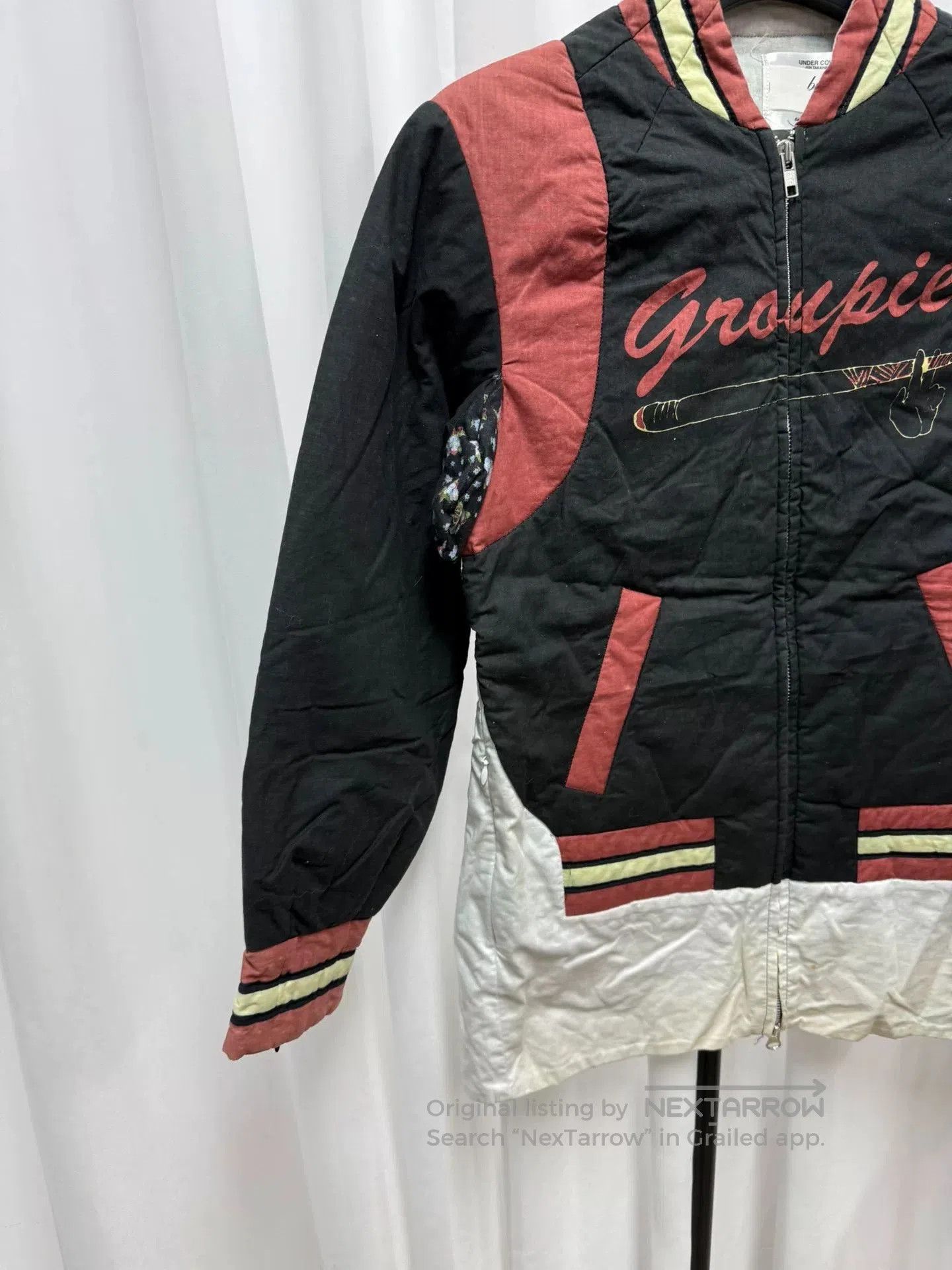 Comme des Garcons Homme Plus undercover bomber jacket with red accents. Size US S / EU 44-46 / 1 - 3 Thumbnail