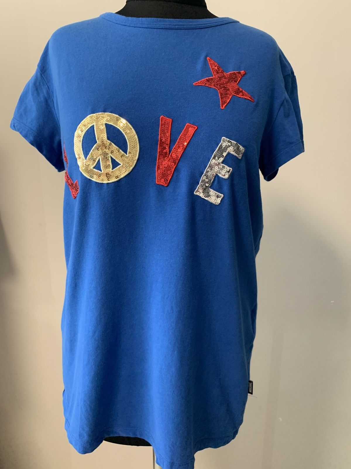 Love Moschino I Love Moschino T-Shirt Blue, size 6 Size M / US 6-8 / IT 42-44 - 2 Thumbnail