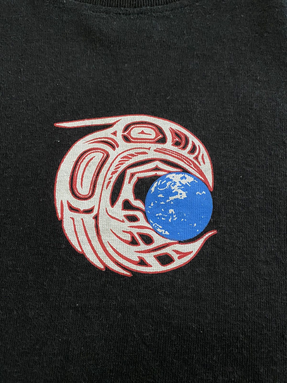 Manastash × Vintage Vintage 90s Manastash Tee Big Logo Size US M / EU 48-50 / 2 - 2 Thumbnail