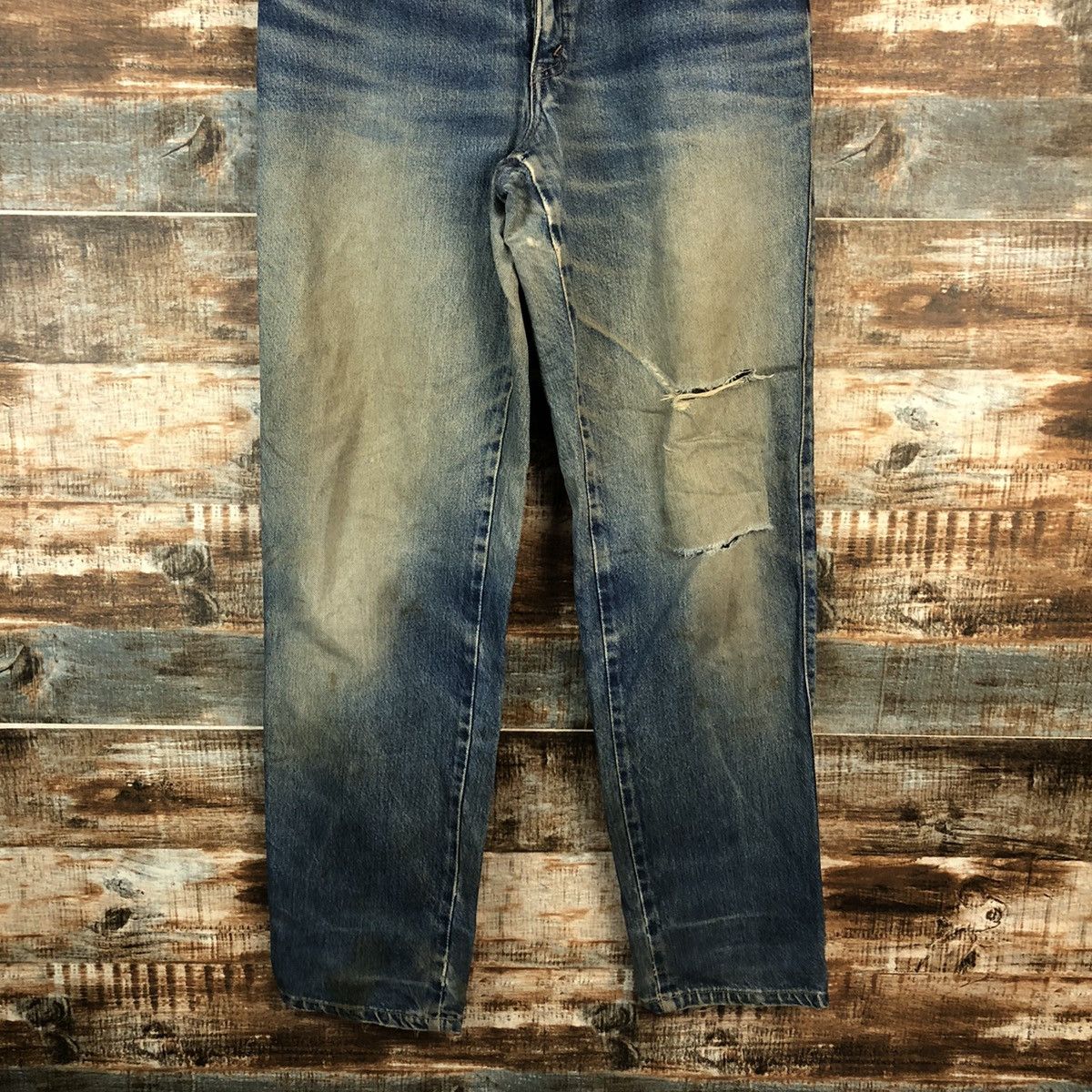 Vintage DL Bobson Pro Blue vintage Denim Pants #C176 Size US 29 - 3 Thumbnail