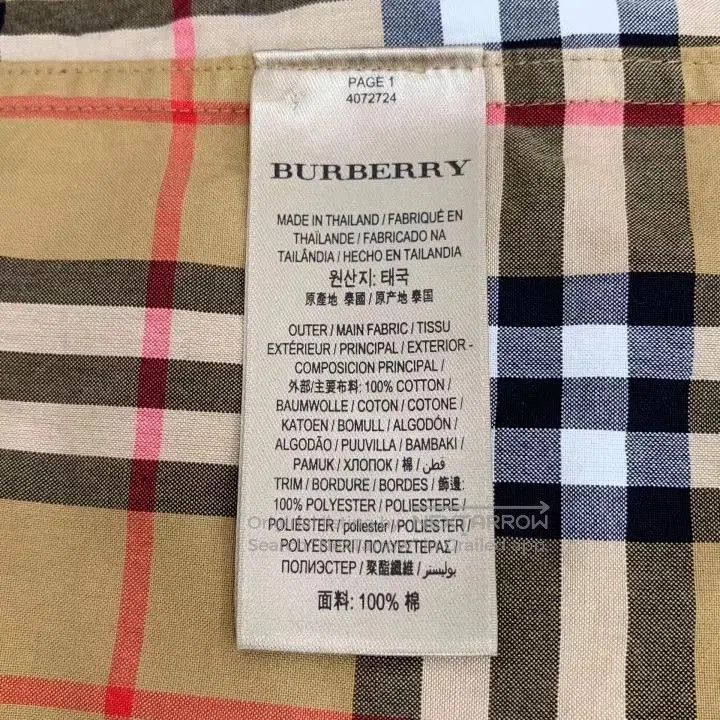 Burberry Burberry Brown Check Collared Long. Size US S / EU 44-46 / 1 - 6 Thumbnail
