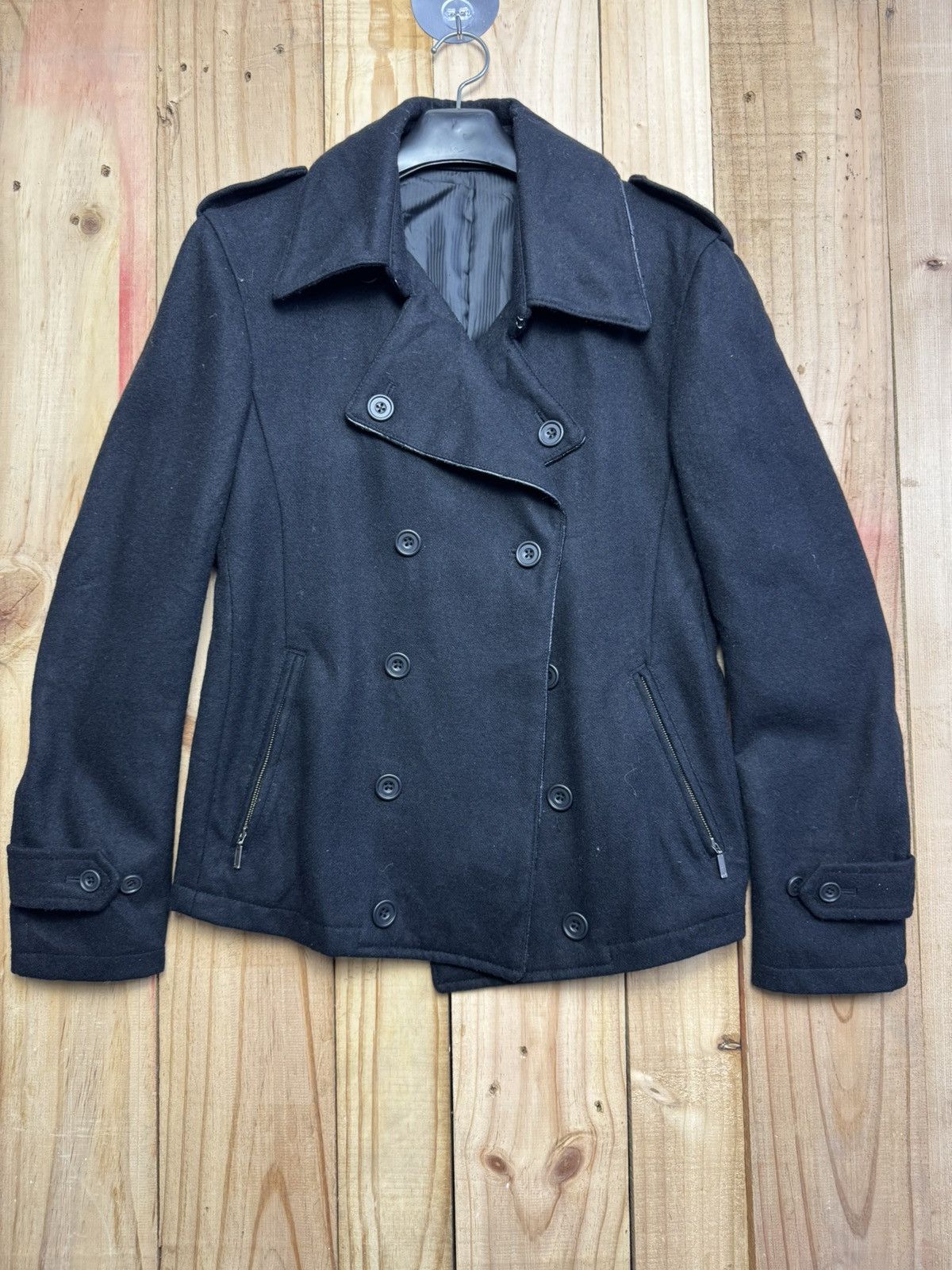 Tornado Mart × Vintage Tornado Mart Napoleon Double Breast Wool Jacket Size XL / US 12-14 / IT 48-50 - 1 Thumbnail