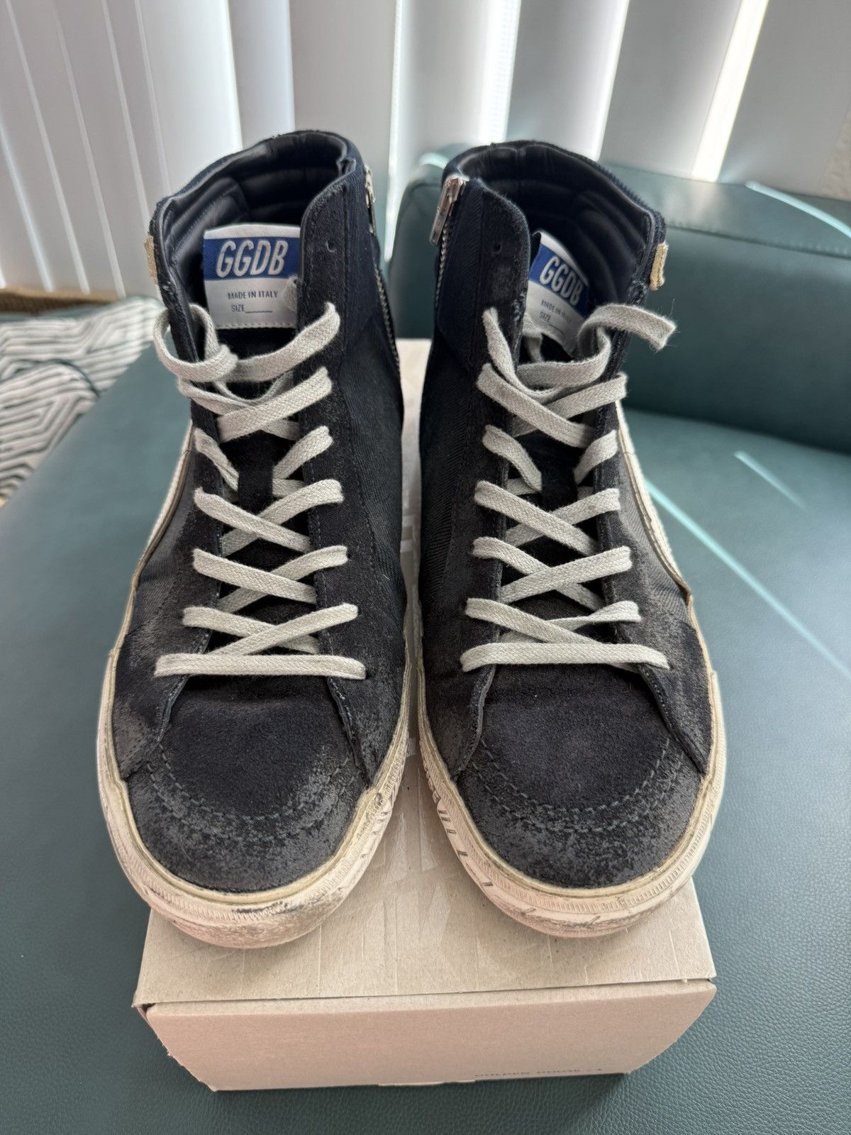 Golden Goose Brand new GGDB hi tops size 42 Size US 9 / EU 42 - 1 Thumbnail