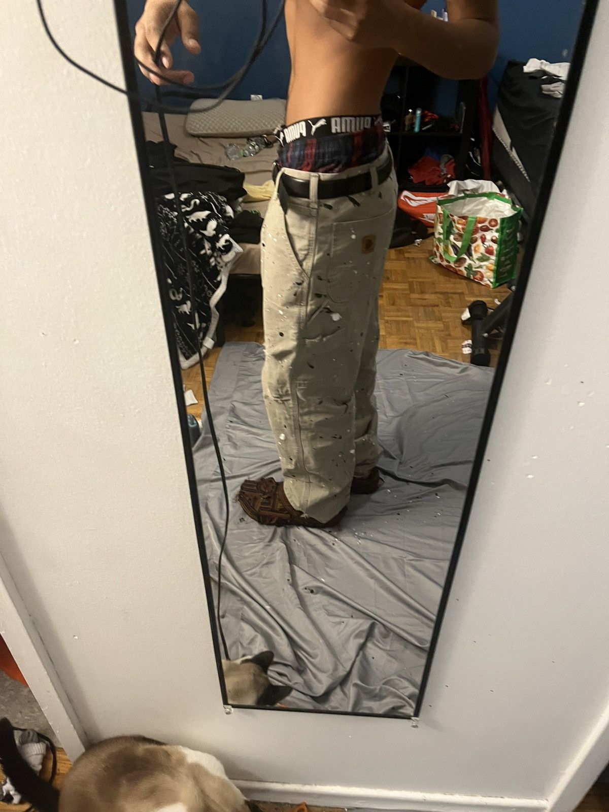 Carhartt × Vintage Rare carhartt work pants(35/31) Size US 35 - 5 Thumbnail