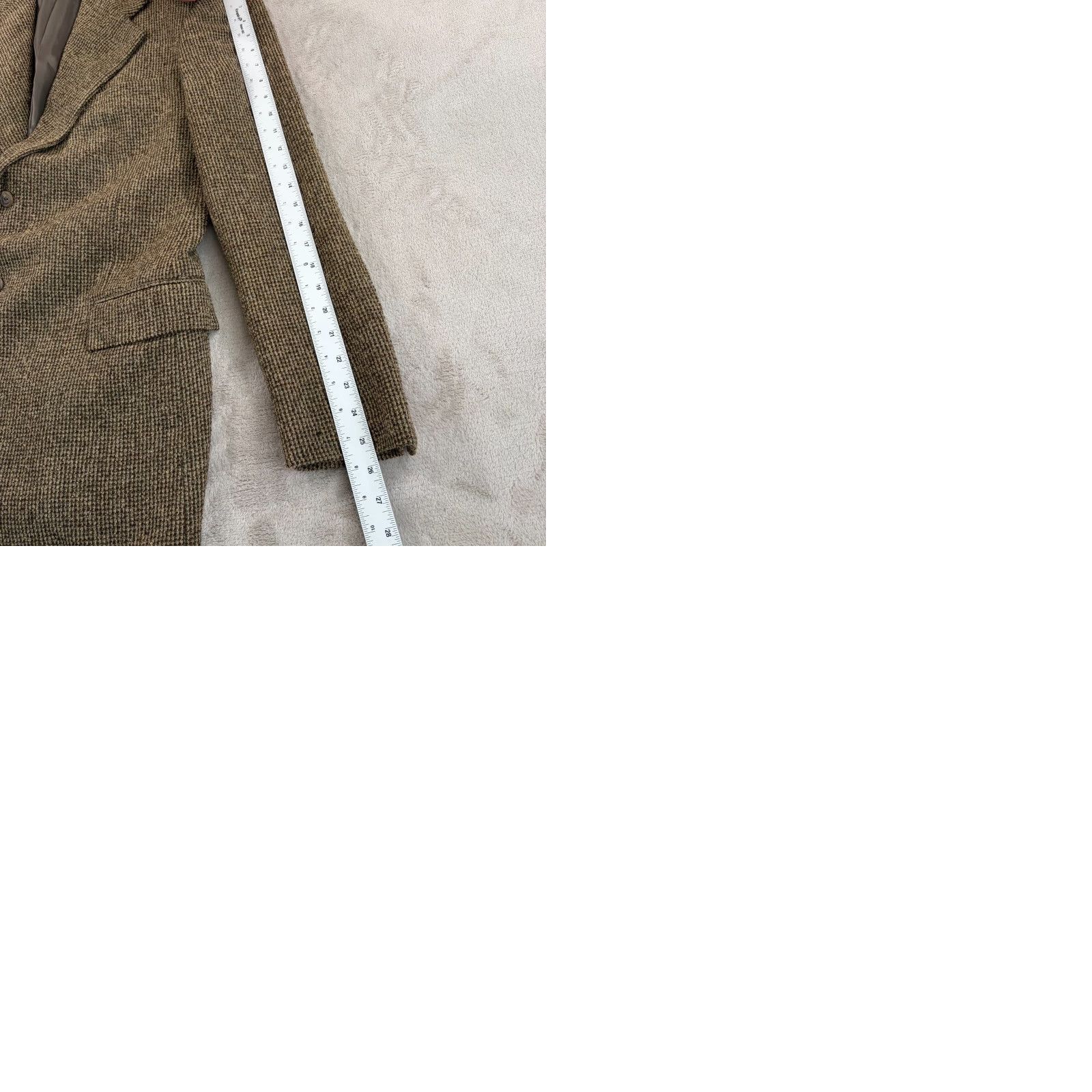 Ralph Lauren VINTAGE Polo Ralph Lauren Blazer Sports Coat Men 42L Brown Union Made in USA N/a Not Applicable? Size US XL / EU 56 / 4 - 11 Thumbnail