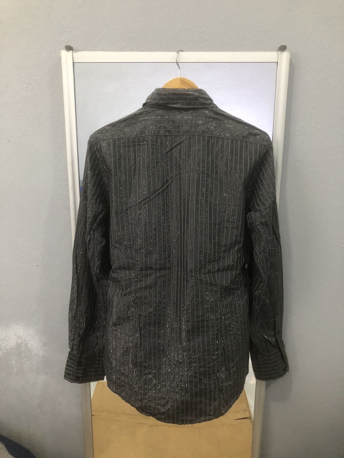 Designer × Japanese Brand Buona Gionata Shiny Stripes Button-ups Shirt Size US M / EU 48-50 / 2 - 7 Thumbnail