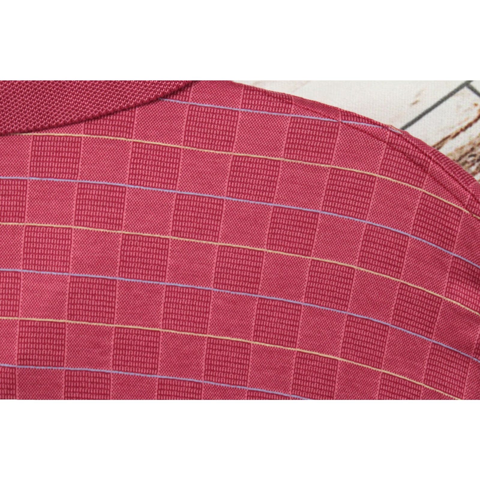 Vintage VINTAGE Bobby Jones Polo Shirt Men's L Red Windowpane Plaid Golf Embroidered Italy Size US L / EU 52-54 / 3 - 2 Thumbnail