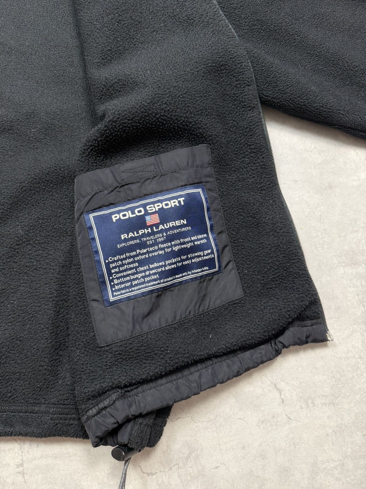 Polo Ralph Lauren Polo Ralph Lauren Sport Vintage Fleece Jacket Size US XL / EU 56 / 4 - 12 Thumbnail