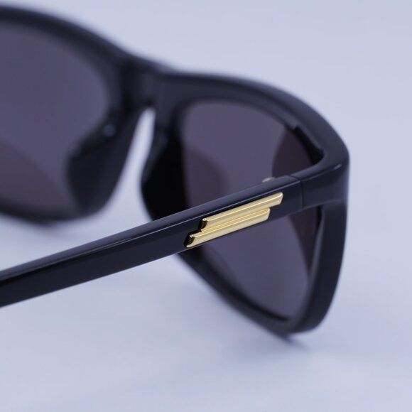 Bottega Veneta 🕶️ New Bottega Veneta BV1328SA 001 Sunglasses - Shiny Black Size ONE SIZE - 6 Thumbnail