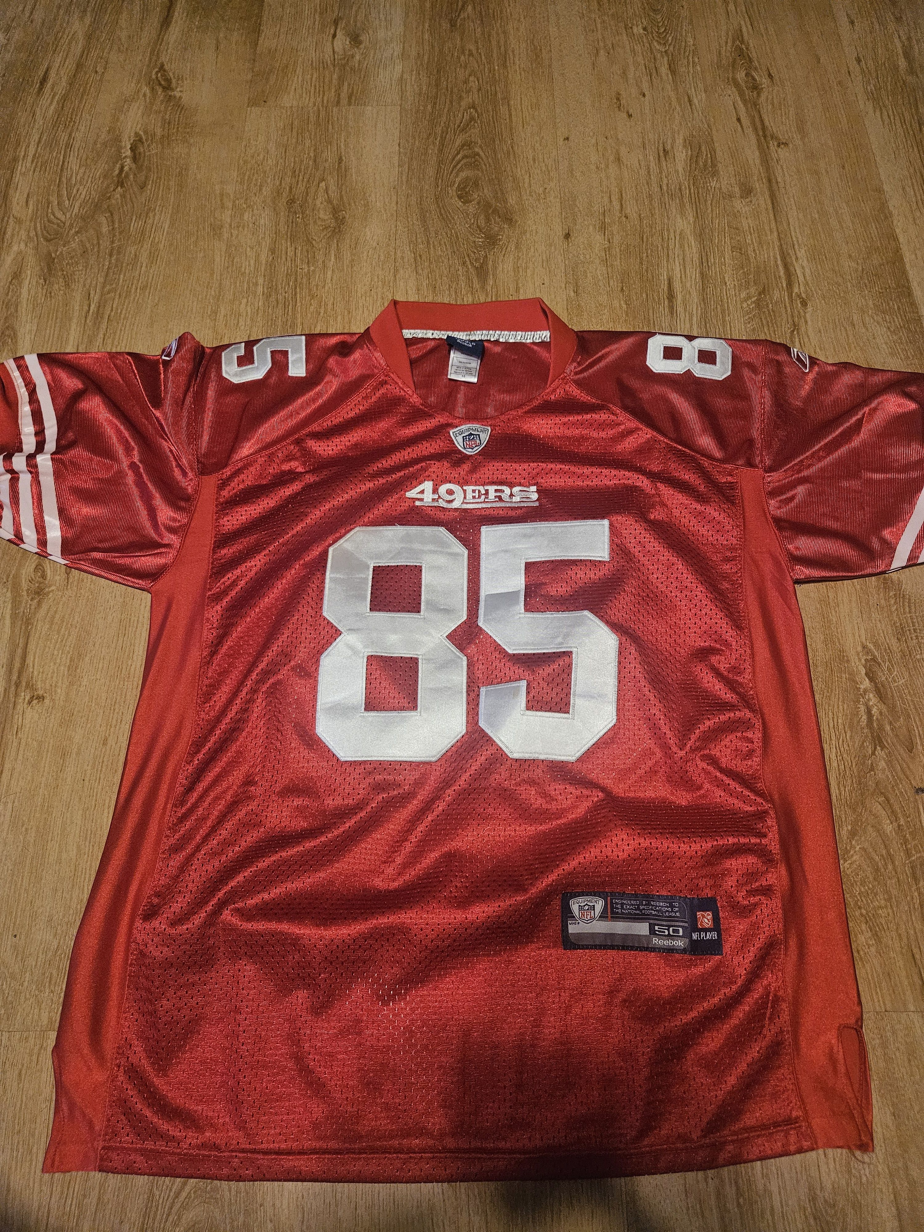 Reebok San Francisco 49ers #85 Vernon davis jersey size xl e Size US XL / EU 56 / 4 - 1 Thumbnail