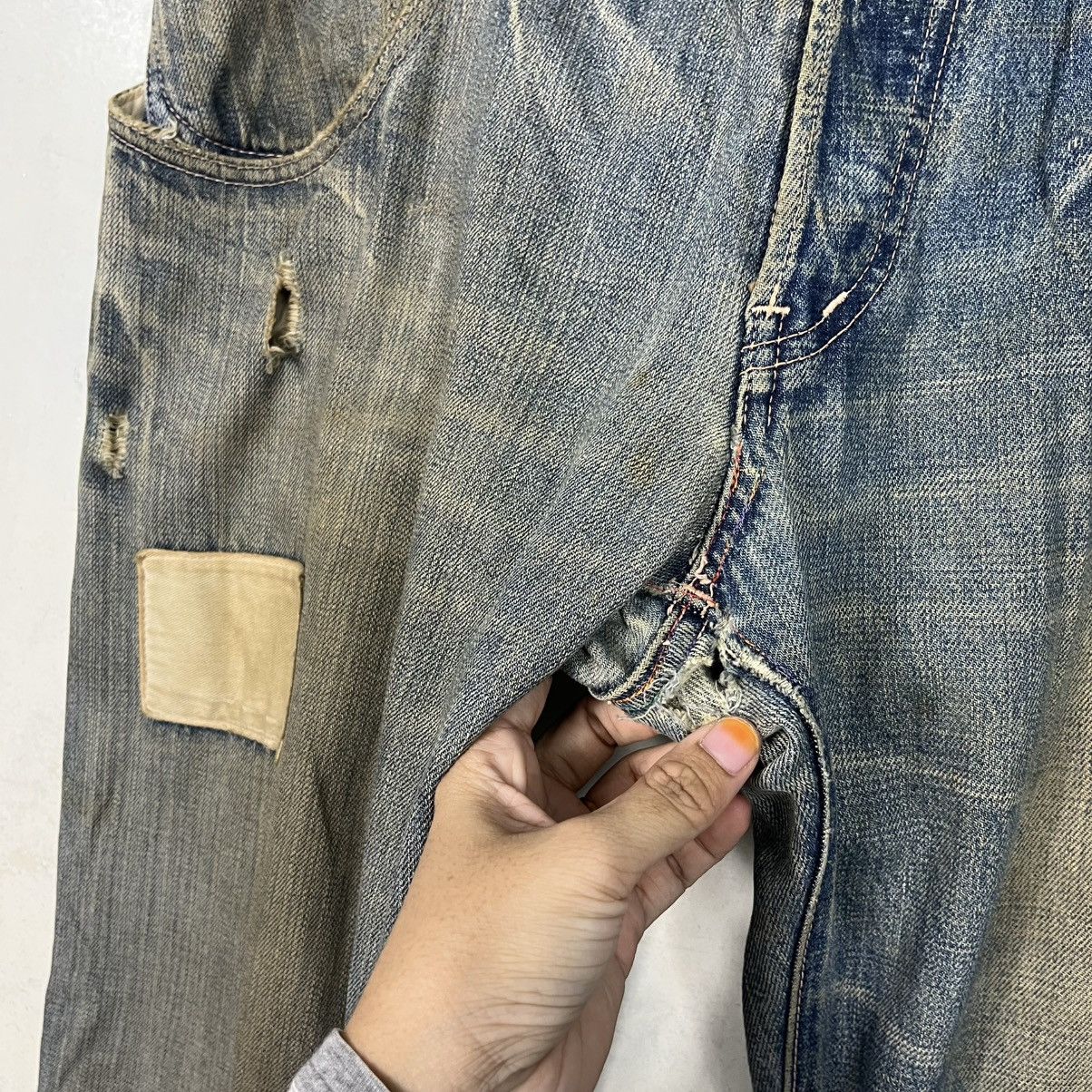 Johnbull Vintage Johnbull Distressed Rare Workers Denim Jeans Size US 36 / EU 52 - 9 Thumbnail